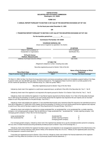 Thumbnail Vicarious Surgical 10-K Annual Report 2025