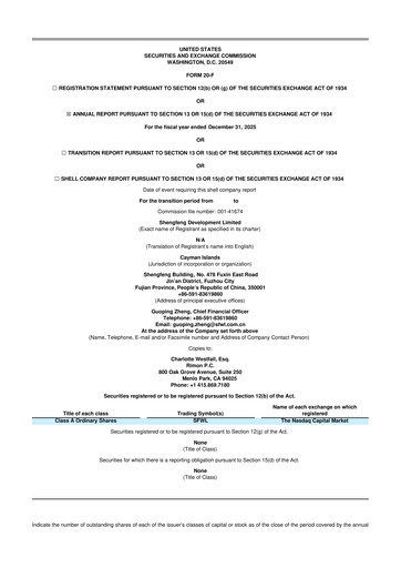 Thumbnail Shengfeng Development 20-F Annual Report 2025