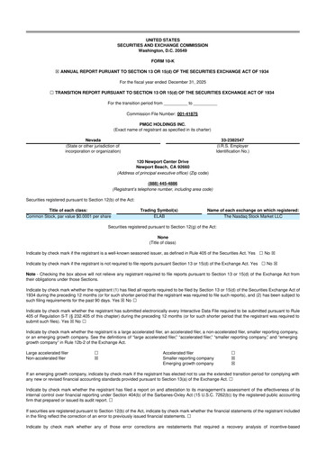 Thumbnail PMGC Holdings 10-K Annual Report 2025