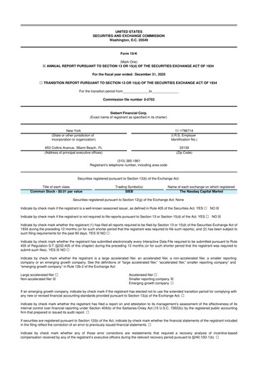 Thumbnail Siebert Financial 10-K Annual Report 2025