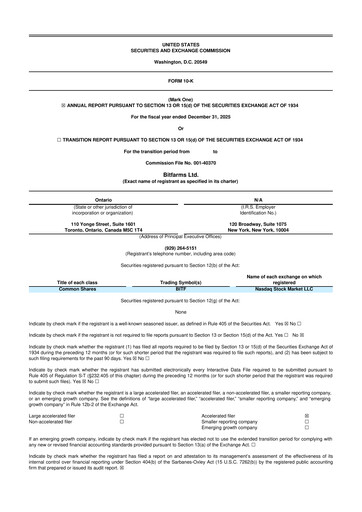 Thumbnail Bitfarms 10-K Annual Report 2025