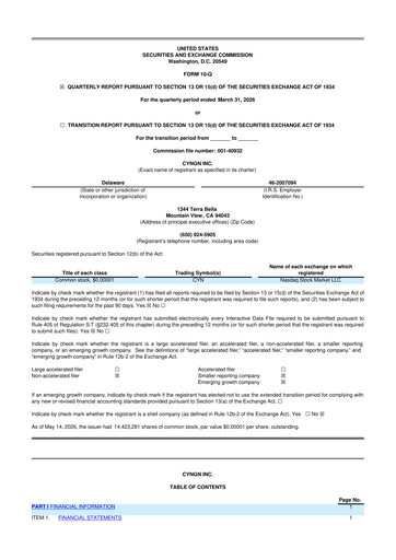 Thumbnail Cyngn 10-Q Quarterly Report FY 