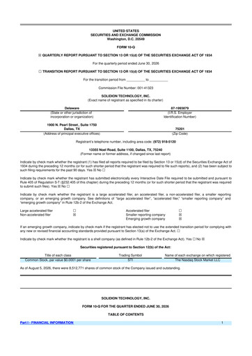 Thumbnail Solidion Technology 10-Q Quarterly Report FY2026 