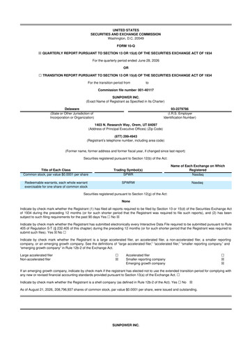 Thumbnail SunPower
 10-Q Quarterly Report FY2026 