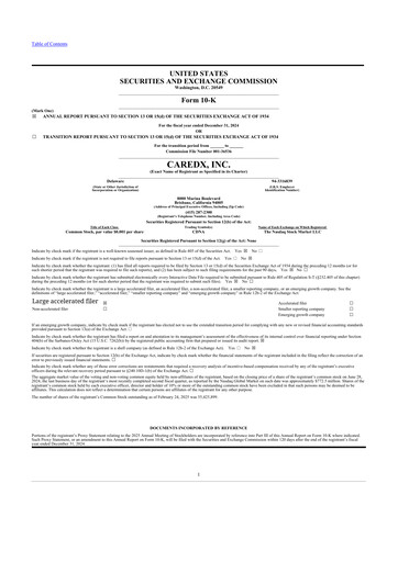 Thumbnail CareDx 10-K Annual Report 2024