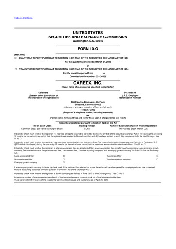 Thumbnail CareDx 10-Q Quarterly Report FY2025 