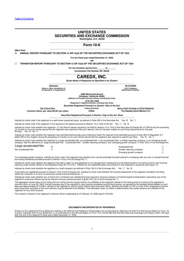 Thumbnail CareDx 10-K Annual Report 2025