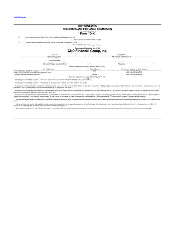 Vorschaubild CNO Financial Group
 10-K Jahresbericht 2025