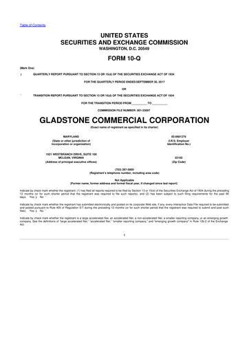 Thumbnail Gladstone Commercial 10-Q Quarterly Report FY2017 
