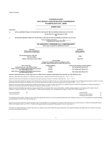 Thumbnail Gladstone Commercial 10-K Annual Report 2024