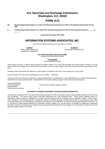 Vorschaubild Duos Technologies Group 10-Q Quartalsbericht  