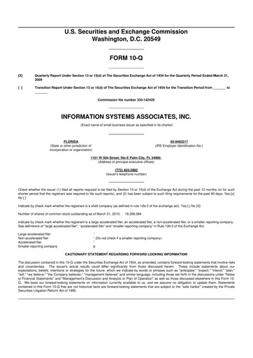 Vorschaubild Duos Technologies Group 10-Q Quartalsbericht  