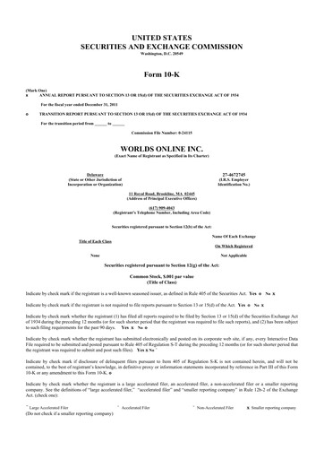 Thumbnail MariMed 10-K Annual Report 2011