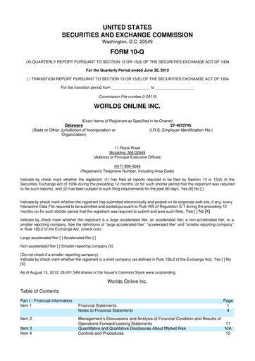 Thumbnail MariMed 10-Q Quarterly Report FY2012 