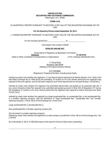 Thumbnail MariMed 10-Q Quarterly Report FY2014 