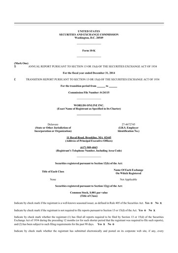 Thumbnail MariMed 10-K Annual Report 2014