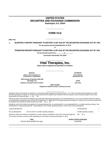 Thumbnail Immunic 10-Q Quarterly Report FY2016 