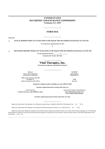 Thumbnail Immunic 10-K Annual Report 2016