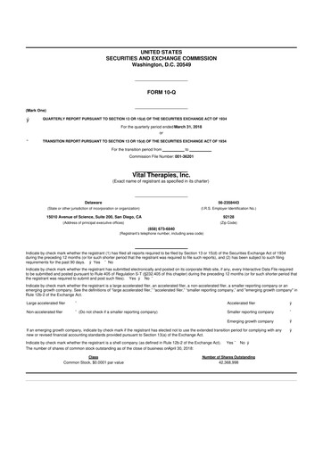 Thumbnail Immunic 10-Q Quarterly Report FY2018 