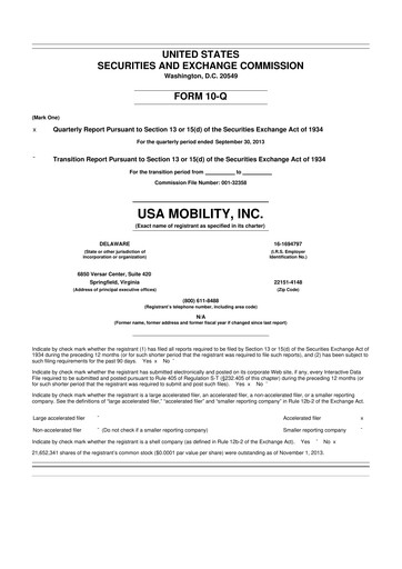 Thumbnail Spok Holdings
 10-Q Quarterly Report FY2013 