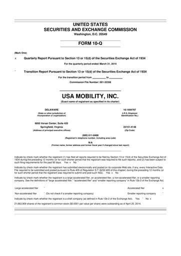 Thumbnail Spok Holdings
 10-Q Quarterly Report FY2014 