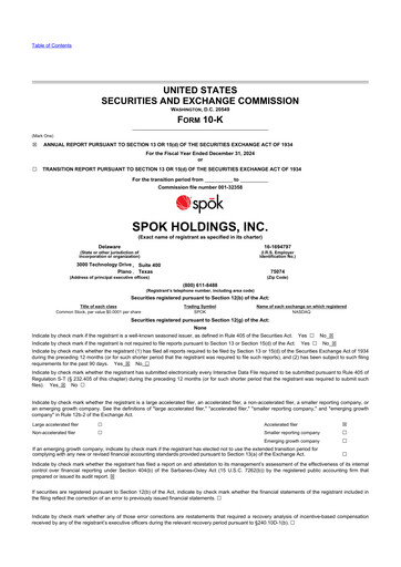 Thumbnail Spok Holdings
 10-K Annual Report 2024