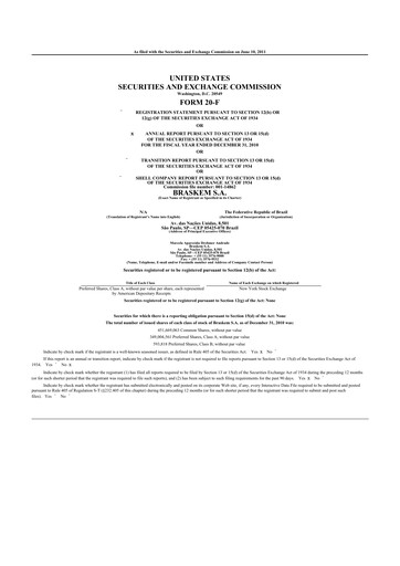 Thumbnail Braskem 20-F Annual Report 