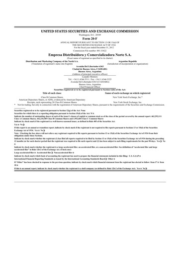 Thumbnail edenor 20-F Annual Report 