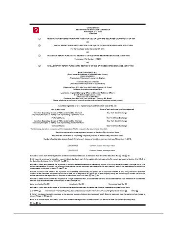 Thumbnail Banco Bradesco 20-F Annual Report 