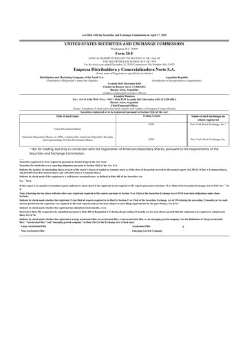 Thumbnail edenor 20-F Annual Report 2019