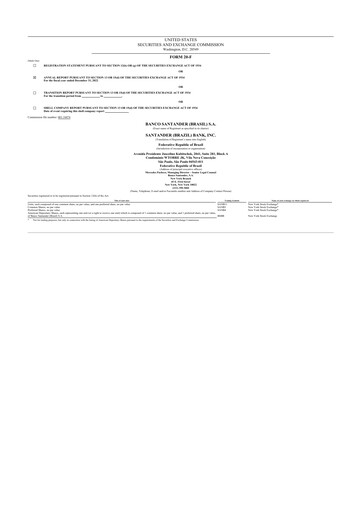 Thumbnail Banco Santander Brasil 20-F Annual Report 2022