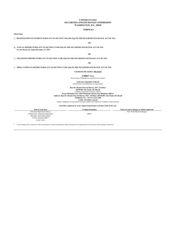 Thumbnail Ambev 20-F Annual Report 2022