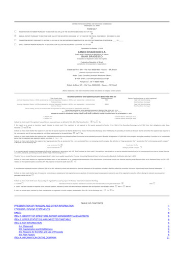 Thumbnail Banco Bradesco 20-F Annual Report 2025