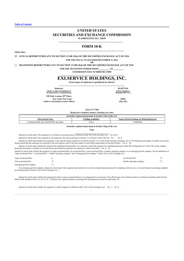 Thumbnail EXL Service
 10-K Annual Report 2021