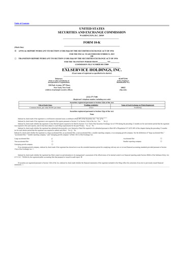 Thumbnail EXL Service
 10-K Annual Report 2023