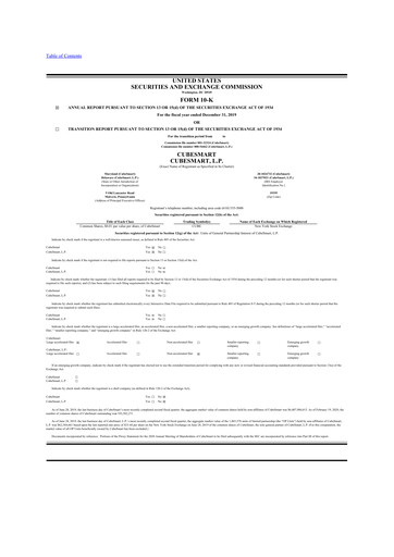 Thumbnail CubeSmart
 10-K Annual Report 