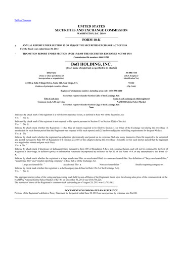 Thumbnail Axos Financial
 10-K Annual Report 2013