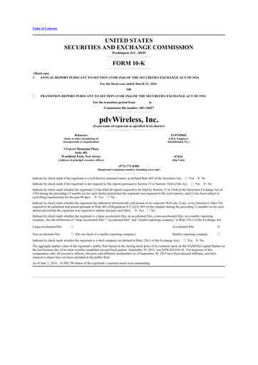 Thumbnail Anterix 10-K Annual Report 2016