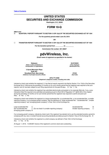 Thumbnail Anterix 10-Q Quarterly Report FY2019 