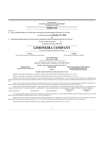 Thumbnail Limoneira
 10-K Annual Report 2024