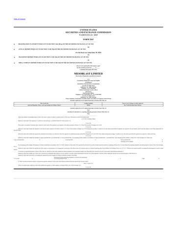 Vorschaubild Mesoblast
 20-F Jahresbericht 2024