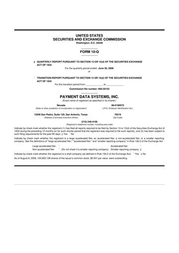 Vorschaubild Usio 10-Q Quartalsbericht  