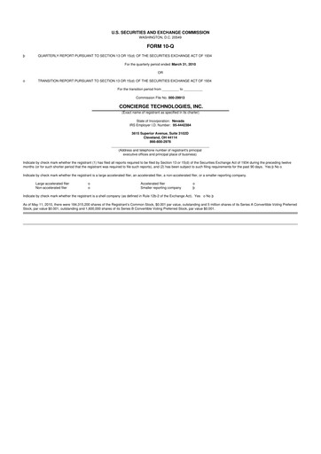 Thumbnail the Marygold Companies 10-Q Quarterly Report FY 