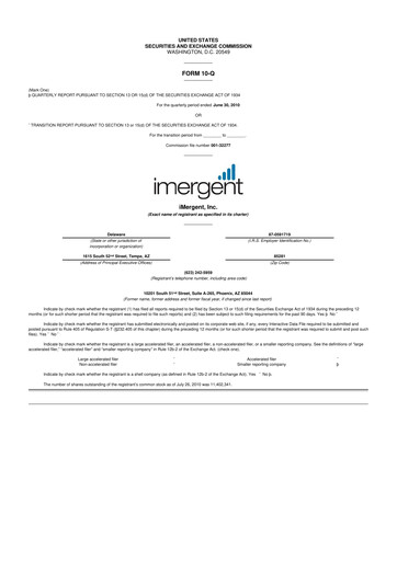 Thumbnail Crexendo 10-Q Quarterly Report FY 