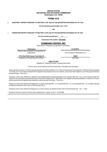 Miniature HireQuest 10-Q Rapport trimestriel 2011 