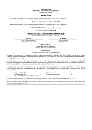 Thumbnail Propanc Biopharma 10-Q Quarterly Report FY 