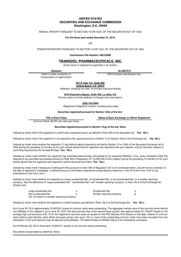 Miniature Harrow, Inc. 10-K Rapport annuel 