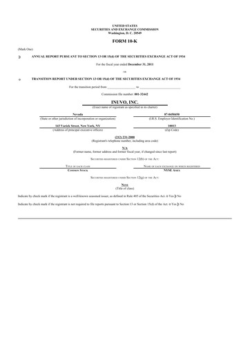 Thumbnail Inuvo 10-K Annual Report 2011