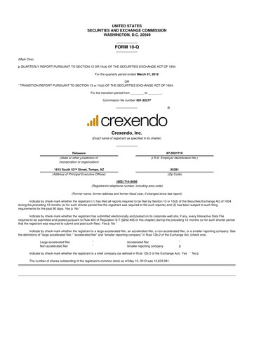 Thumbnail Crexendo 10-Q Quarterly Report FY2012 
