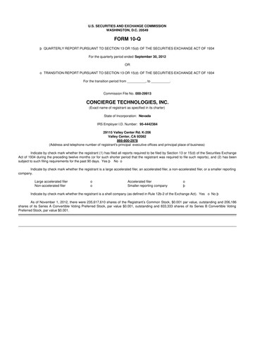 Thumbnail the Marygold Companies 10-Q Quarterly Report FY2012 